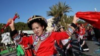 Les asiatiques en pincent pour le Carnaval de Nice