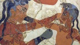 Grèce : des fresques méconnues de Santorin