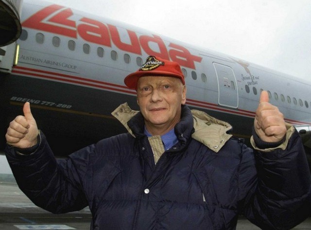 Niki Lauda, a giant with nerves of steel, has flown away