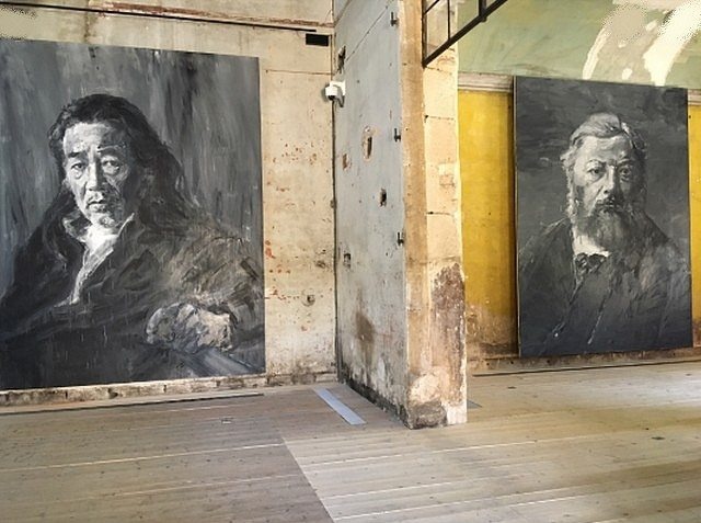 Yan Pei-Ming face à Courbet