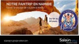 Salaün invite sept agents de voyages en Namibie